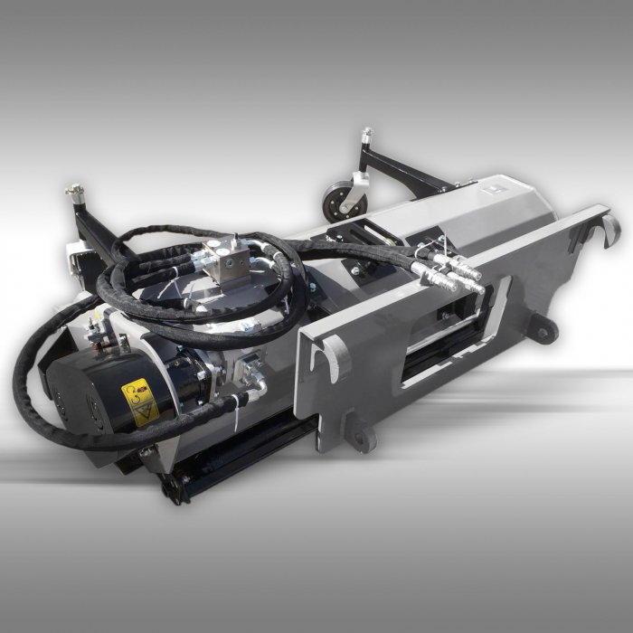 Tocator de resturi vegetale, translatie hidraulica Jansen HMM-130 [6]