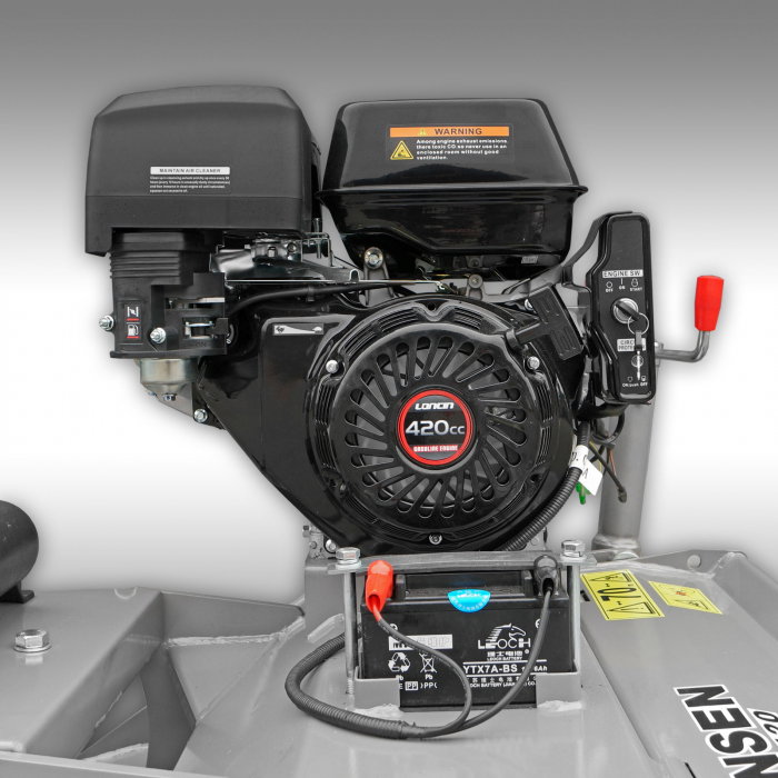 Tocator Vegetație Tractat Jansen AT-120, 115 cm, Motor 15 CP [7]