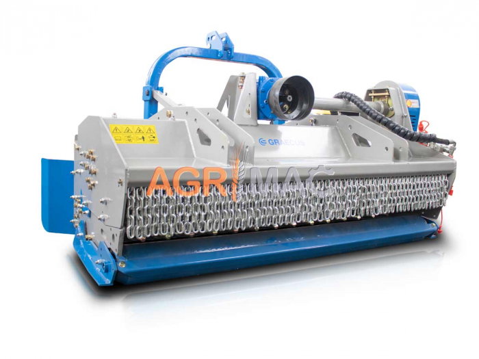 Tocător de Vegetație SPK125 - 125 cm, Rolă Alimentare Hidraulică [5]