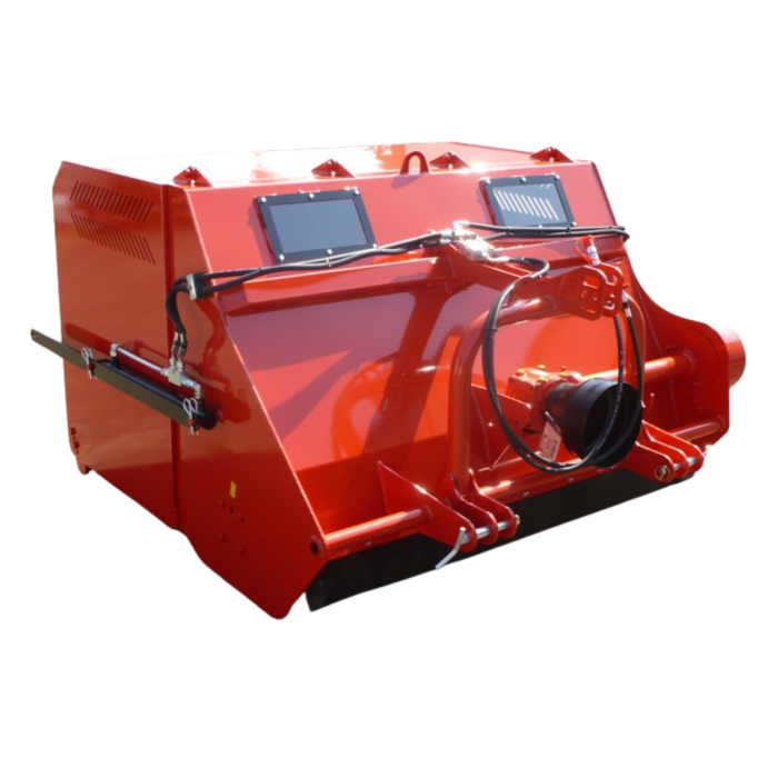 Tocător cu colector 1.40 m Fehrenbach Maschinen – PTO 540 rpm, 20–40 CP, colector 1.15 m³ [1]