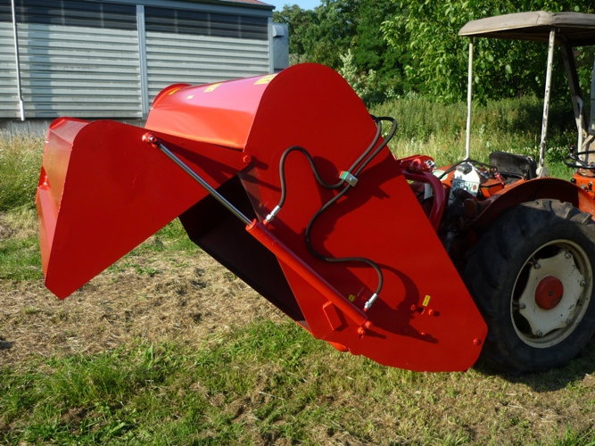 Tocător cu colector 1.40 m Fehrenbach Maschinen – PTO 540 rpm, 20–40 CP, colector 1.15 m³ [5]