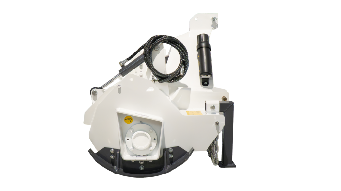 Tocător forestier Delta M Grizzly, cardan tractor 40 CP, diametru 15 cm [8]