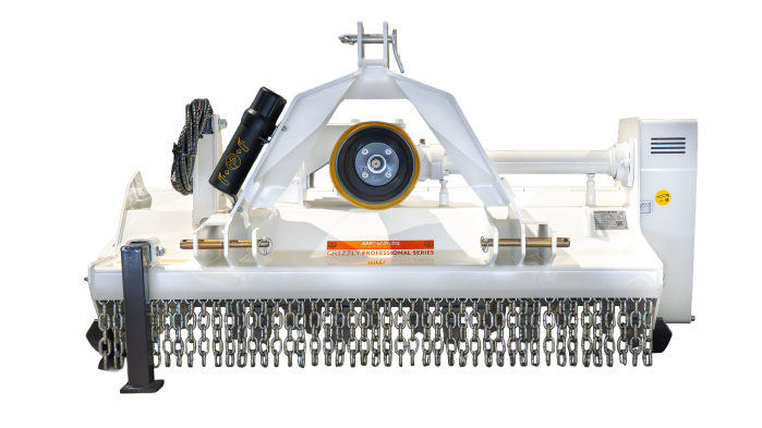 Tocător forestier Delta M Grizzly, cardan tractor 50 CP, diametru 15 cm [9]