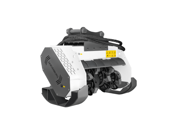 Tocător forestier X-Delta M Grizzly Hydro, excavator 6–12 t, 10–15 cm [1]