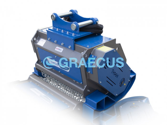 Tocător de Vegetație Forestier Thoon E800 pentru Excavator [13]