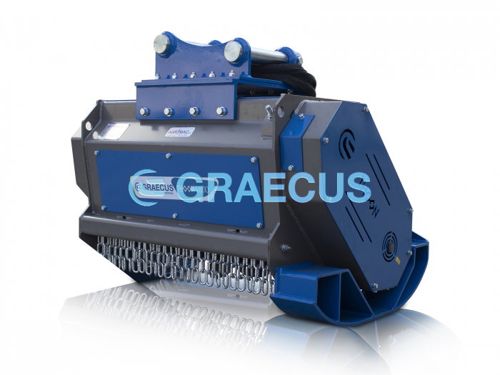 Tocător de Vegetație Forestier Thoon E800 pentru Excavator [7]