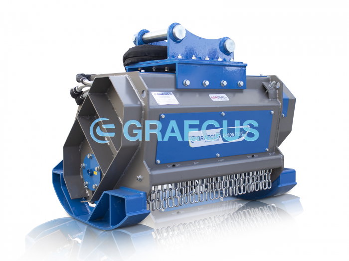 Tocător de Vegetație Forestier Thoon E800 pentru Excavator [5]