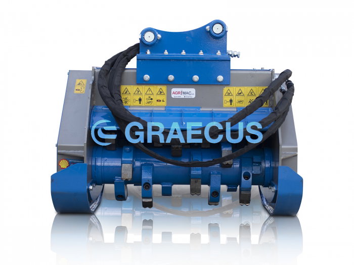 Tocător de Vegetație Forestier Thoon E800 pentru Excavator [2]