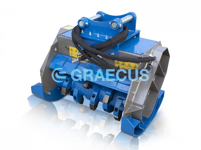 Tocător de Vegetație Forestier Thoon E800 pentru Excavator [11]