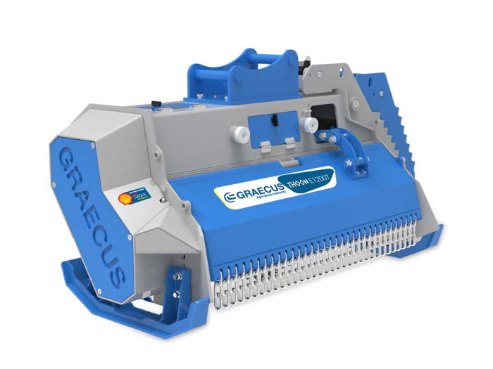 Tocător forestier hidraulic THOON E1200T pentru excavator 8–14T [1]