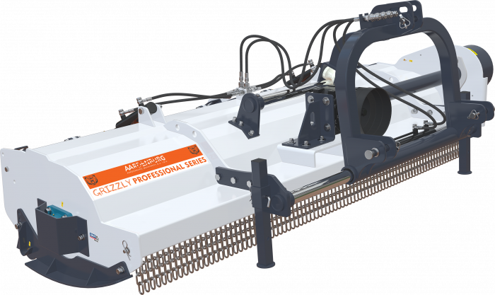 Tocător de Vegetație Ierboasă și Lemnoasă Aardenburg Alpha M Grizzly 2600 - 260 cm, Sarcini Grele [4]