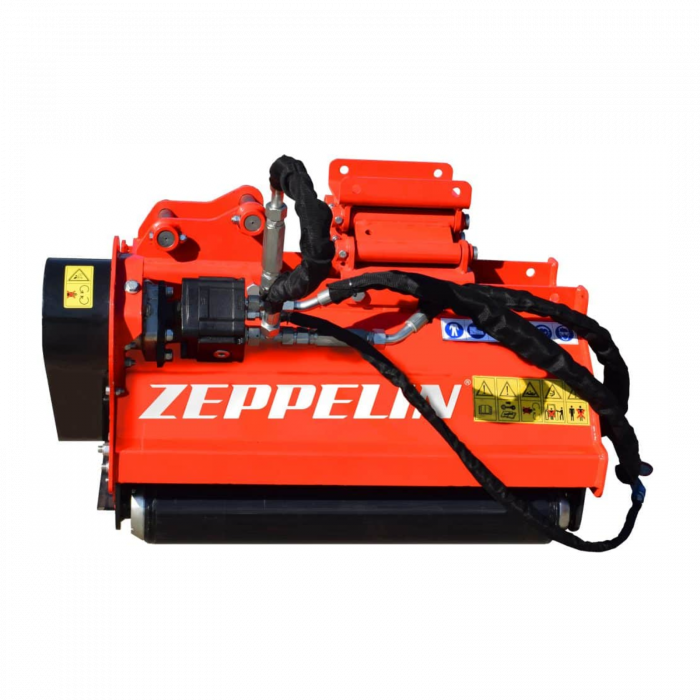 Zeppelin Spider 80 – Tocător hidraulic 800 mm cu 16 lame Y, pentru utilaje 30–40 l/min, degajare vegetație pante/șanțuri [1]