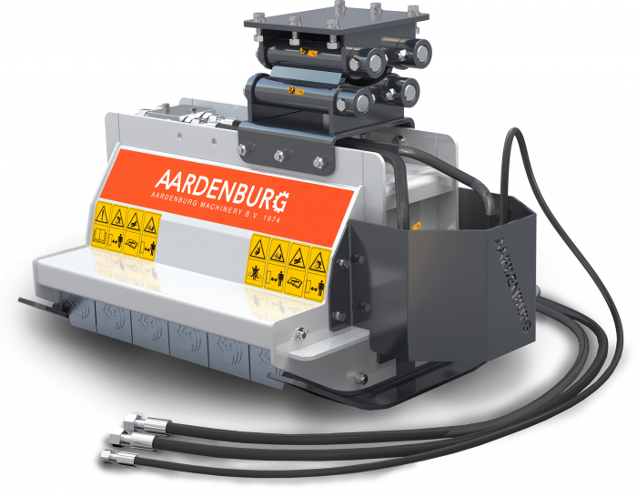 Tocător Hidraulic de Vegetație pentru Excavator Aardenburg X-Vator M 600 - 60 cm, Cuplă Universală [4]