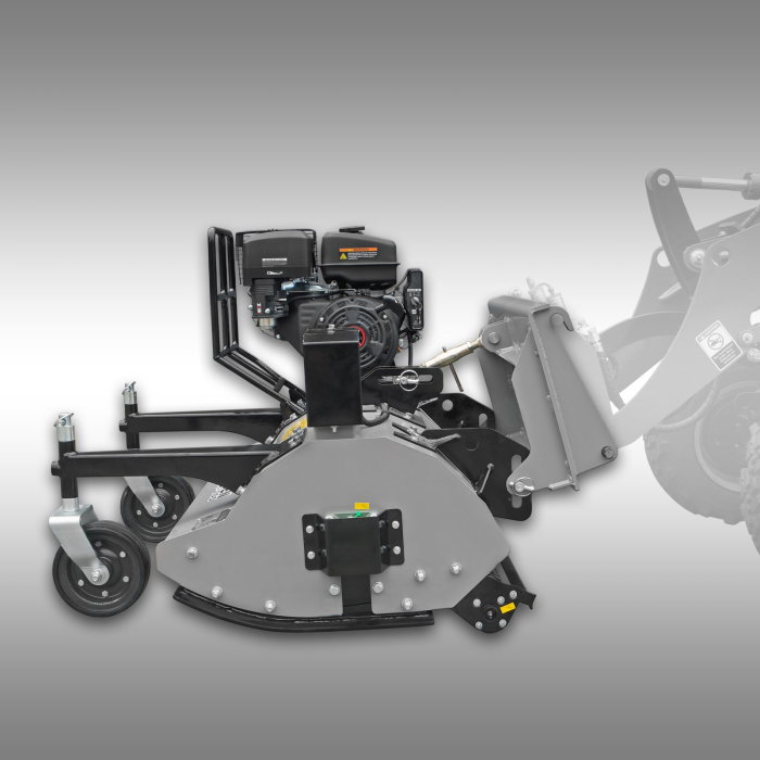 Tocător frontal Jansen BMM-100 – 15CP, motor pe benzină, prindere EURO [5]