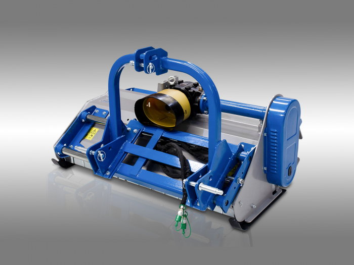 Tocator de vegetatie pentru tractor, 155 cm, conectare cardan PTO, deplasare laterala hidraulica, Graecus MKD155-H [12]