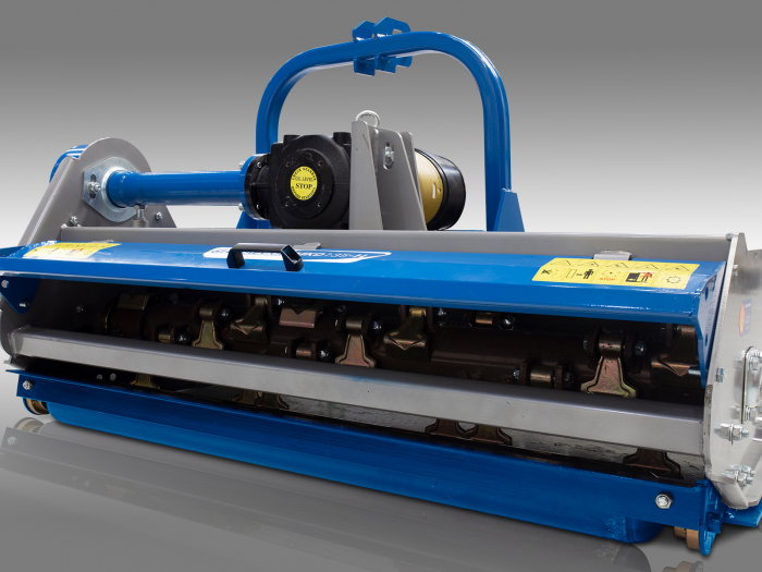 Tocator de vegetatie pentru tractor, 165 cm, conectare cardan PTO, deplasare laterala hidraulica, Graecus MKD165-H [16]