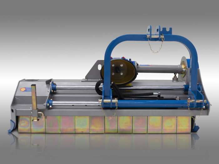 Tocator de vegetatie pentru tractor, 145 cm, conectare cardan PTO, deplasare laterala hidraulica, Graecus MKP1455 [3]