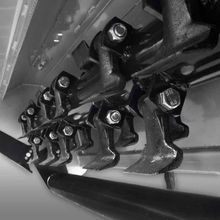 Tocator de resturi vegetale, cu deplasare laterala hidraulica Jansen EFGCH-155 [7]