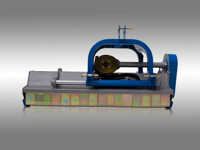 Tocator de vegetatie pentru tractor reversibil, 200 cm, conectare cardan PTO, deplasare laterala hidraulica, Graecus 2HΒΚ200 [7]