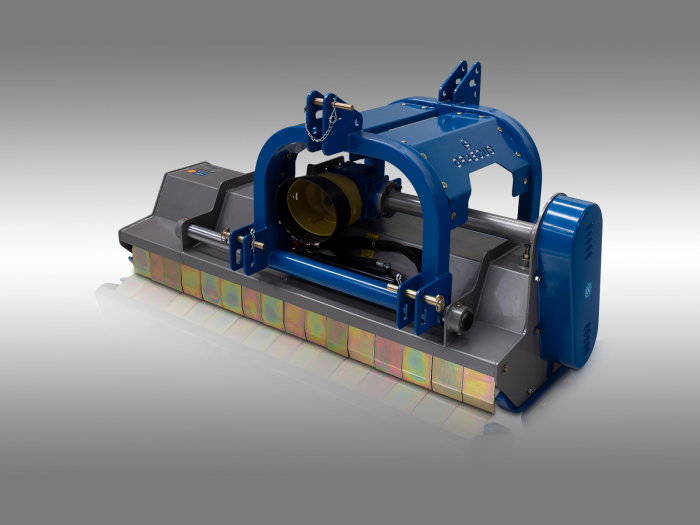 Tocator de vegetatie pentru tractor reversibil, 200 cm, conectare cardan PTO, deplasare laterala hidraulica, Graecus 2HΒΚ200 [6]