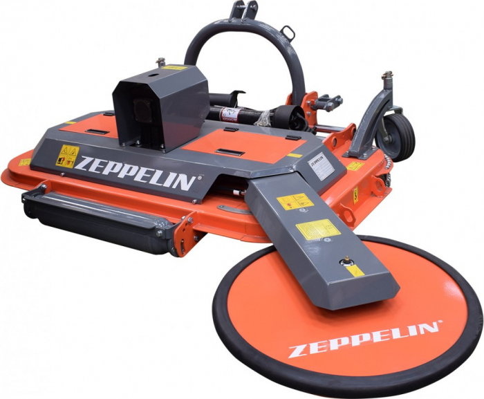 Boomerang Hydraulic Blades – Tocător 1750+450 mm, cu disc lateral, reglaj hidraulic, ideal pentru livezi și viță-de-vie [1]