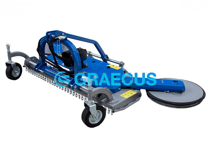 Tocător de Vegetație DTS170-h cu Deplasare Hidraulică [12]