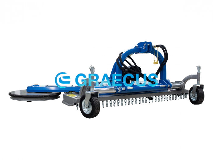 Tocător de Vegetație DTS170-h cu Deplasare Hidraulică [10]