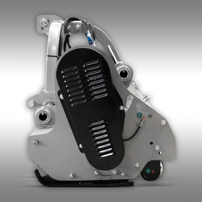 Tocator de vegetatie cu deplasare laterala hidraulica Jansen VMA-240 [6]