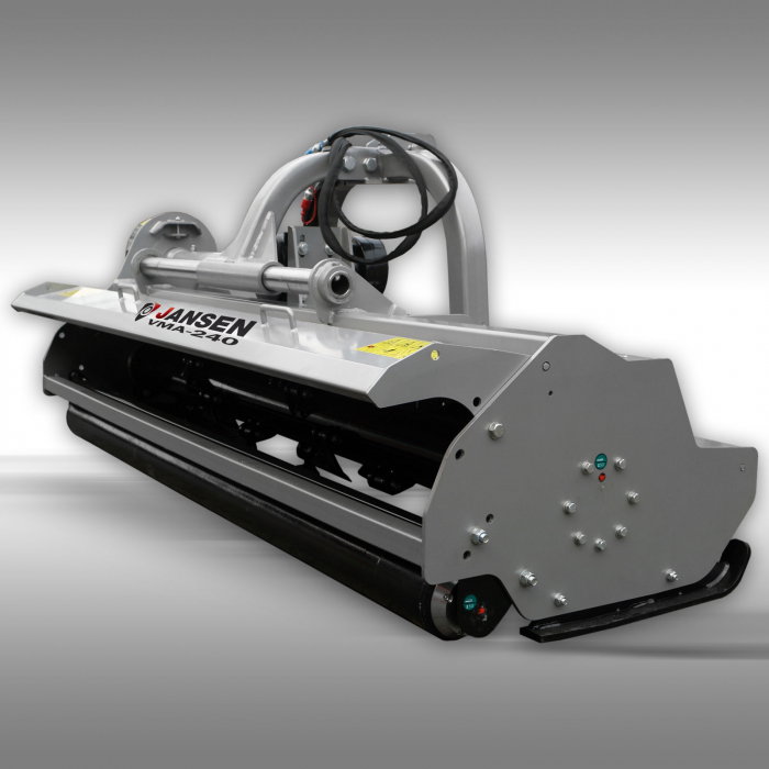 Tocator de vegetatie cu deplasare laterala hidraulica Jansen VMA-240 [5]