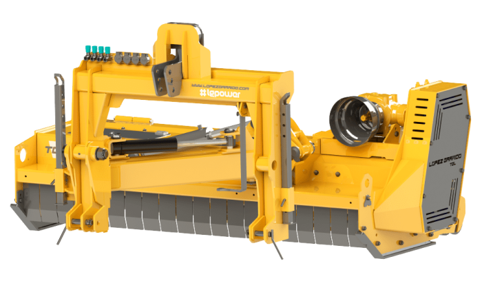 Hydraulic mulcher TGT1800, 1800mm, PTO [2]