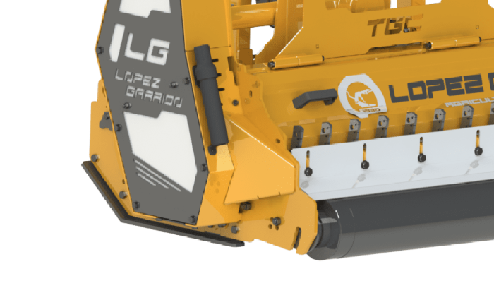 Hydraulic mulcher TGP2600, 2600mm, PTO [3]
