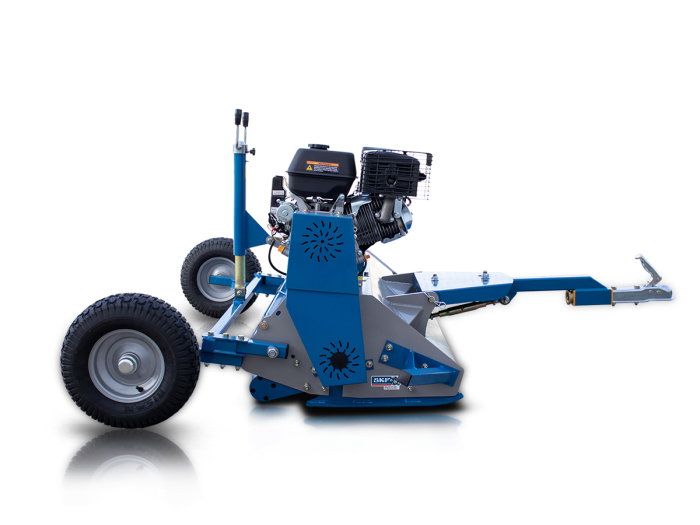 Tocator de vegetale, cu motor pe benzina, Graecus SGK120 cu 2 tipuri de cutite [3]