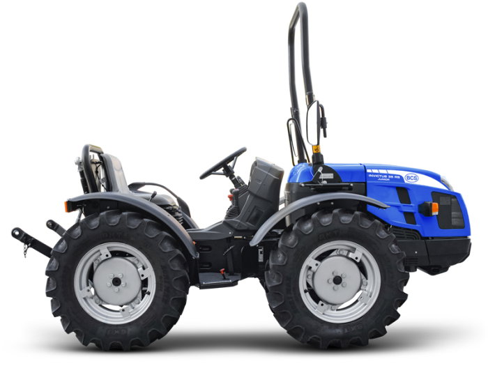 Tractor BCS Invictus 35 RS – 25 CP, tracţiune 4×4, roţi viratoare, compact pentru pomicultură [2]