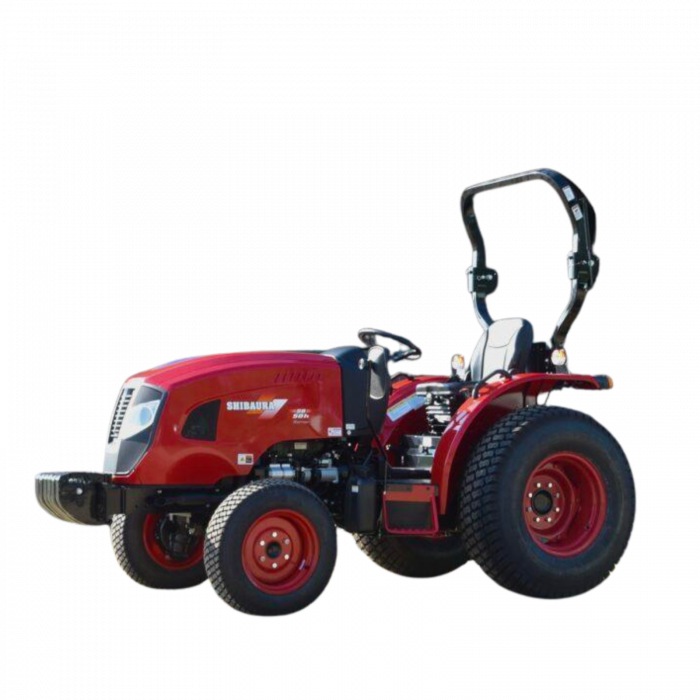 Shibaura SB50h – Tractor compact 48 CP cu roți agricole, PTO 540/540Eco, hidrostatic, ridicare 1500 kg [1]