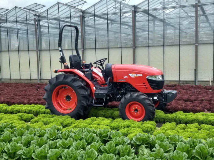 Shibaura SB62m – Tractor compact 60 CP, 4×4, transmisie 12x12 sincronizată, PTO 540/750, 4 supape hidraulice, greutăți frontale [5]