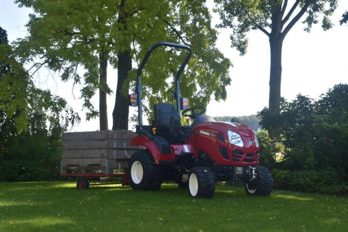 Shibaura SX25 – Tractor sub‑compact 24,5 CP, transmisie hidrostatică, PTO față/spate, direcție asistată [3]