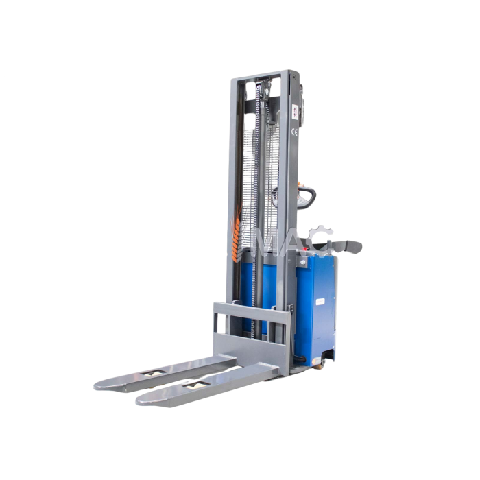 Transpalet electric SFE15 1.5T cu platformă operator și catarg Duplex 3200 mm [1]