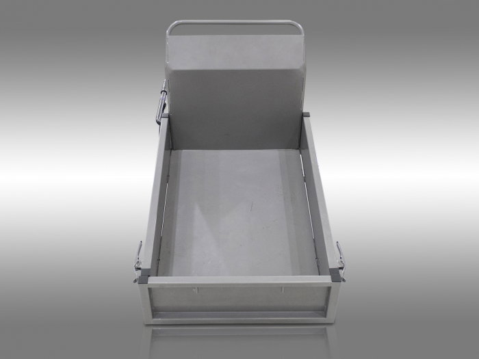 Transportor dumper senilat, 6.5 CP, 300kg, basculare mecanica, Graecus D300 [20]