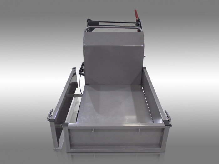 Transportor dumper senilat, 6.5 CP, 300kg, basculare mecanica, Graecus D300 [12]