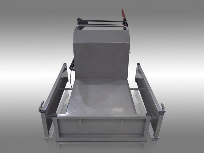 Transportor dumper senilat, 6.5 CP, 300kg, basculare mecanica, Graecus D300 [13]