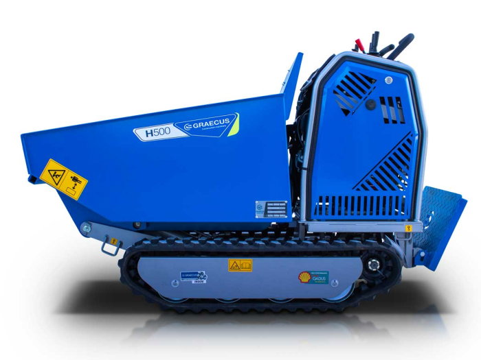 Dumper hidrostatic H500 pe șenile, capacitate 500 kg [6]