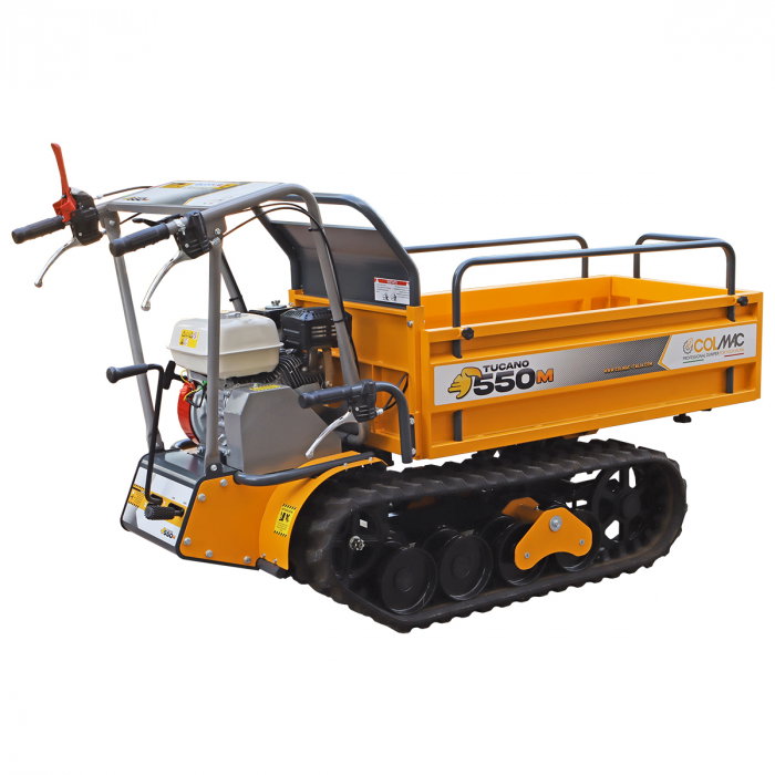 Transportor senilat Colmac Tucano 550M – 500 kg, motor Honda 6 CP, transmisie hidraulică – Fabricat în Italia, disponibil la Uneltisimo.ro [2]