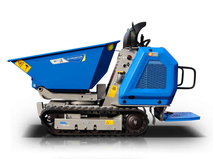 Mini-dumper diesel Kubota pe șenile, 800 kg [14]