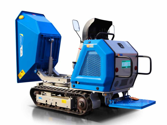 Mini-dumper diesel Kubota pe șenile, 800 kg [20]