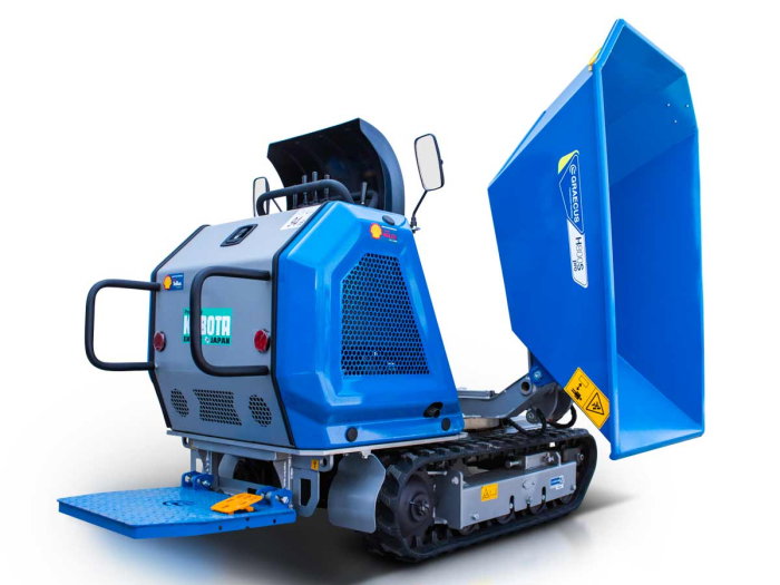 Mini-dumper diesel Kubota pe șenile, 800 kg [10]