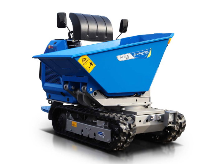 Mini-dumper diesel Kubota pe șenile, 800 kg [3]
