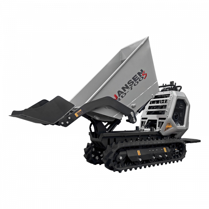 Dumper pe șenile Jansen RD-700S, 800 kg, motor 15 CP – Uneltisimo [1]
