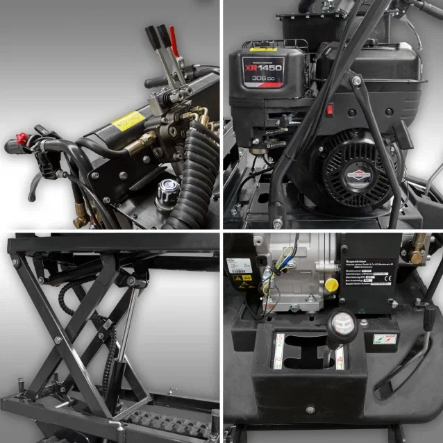 Transportor senilat cu motor Briggs&Stratton de 9 CP Jansen RD-300 [3]