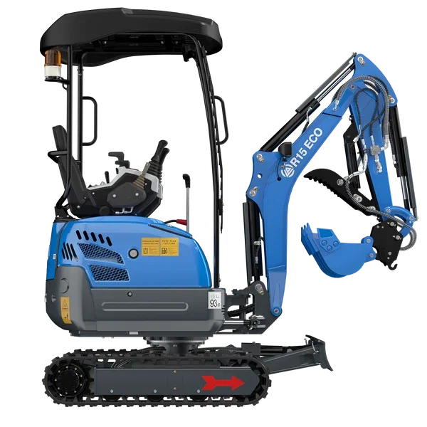 RIPPA R15 PRO – Miniexcavator profesional cu cabina1,5 tone cu motor Kubota [6]
