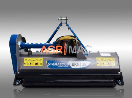 Tocător de Vegetație pentru Tractoare Mici Graecus EKN95 - 95 cm, Conectare Cardan Tractor [12]